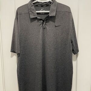 Nike Men's Dark Gray Polo Shirt